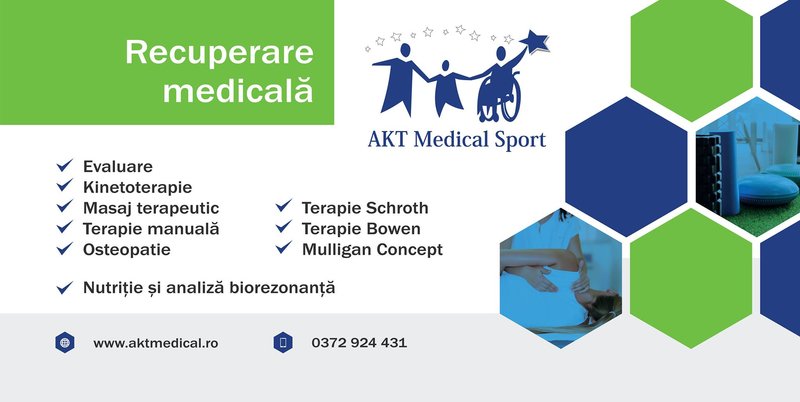 AKT Medical Sport - Recuperare Medicala, Nutritie si Biorezonanta